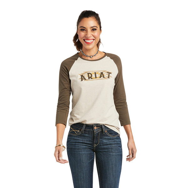 Ariat REAL Southwest Baseball Tee