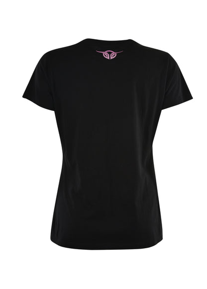 Bullzye women's Fade crew neck tee