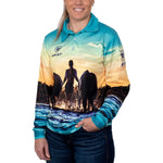 Ariat Unisex Fishing & Outdoor Shirt - Western Horses