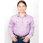 Just Country Kenzie Workshirt Girls Orchid