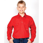 Just Country Boy Lachlan Workshirt CHILLI