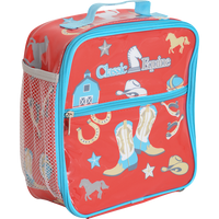 Classic Equine Lunch Box Red