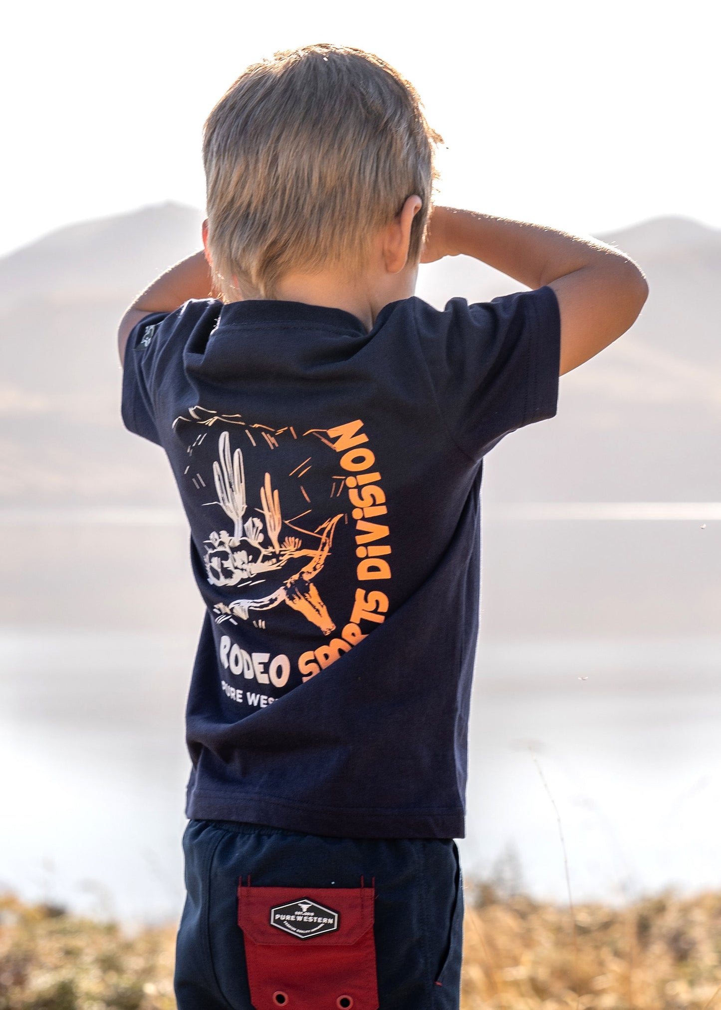 PURE WESTERN BOYS LEO SS TEE
